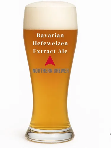Northern Brewer - Kit de recetas de cerveza de extracto de Hefeweizen Baviera Ale - Hace 5 galones Extracto de Hefeweizen Bávaro Ale