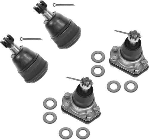 Miniatura 90 de TRQ Juego de juntas esféricas delanteras superior e inferior para lado del conductor y del pasajero Compatible con Acura TL 2009-2014 Acura TSX