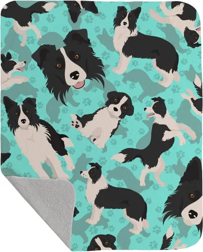 Miniatura 85 de Caroline's Treasures MLM1042LQB Airedale Terrier - Manta acolchada de 50 x 60 pulgadas, diseño de ilustraciones para cama, sofá, suave y ligera