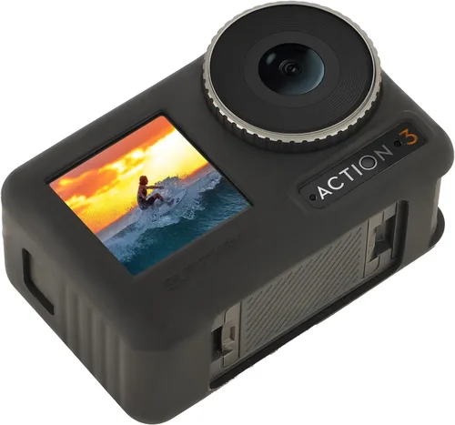 Miniatura 8 de Funda protectora de silicona para cámara DJI OSMO Action 4/Action 3, portátil a prueba de caídas OSMO Action 4/3, funda protectora de accesorios