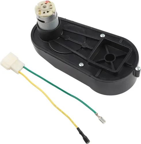 Miniatura 7 de Reemplazo del motor de caja de cambios eléctrica de 12 V, RS390 RS550, transmisión de CC de alto par para montar en autos de juguete, engranajes