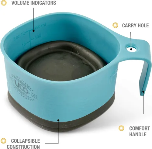 Miniatura 4 de UCO Vaso plegable para camping, mochilero y senderismo, 12 onzas (paquete de 2)