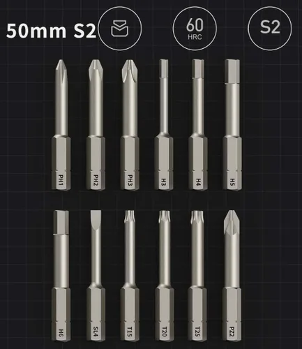 Miniatura 4 de Xiaomi MI HOTO - Destornillador eléctrico inalámbrico, luz de sombra LED, velocidad variable, iones de litio recargable por USB de 1500 mAh, 12