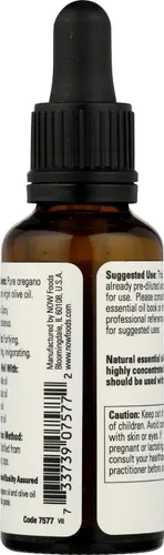 Miniatura 2 de NOW FOODS Aceite De Orégano 25%, 1 FZ
