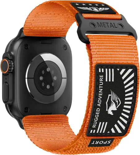 Miniatura 13 de Correa de nylon resistente para Apple Watch para hombres y mujeres de 42 mm, 41 mm, 40 mm, 38 mm, correas de iWatch para hombre, correa deportiva
