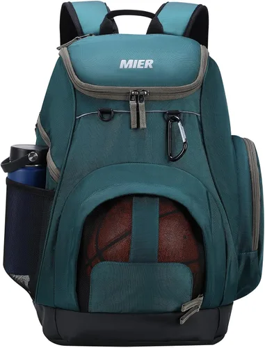 Miniatura 11 de MIER Gym Backpack 40L Basketball Backpack with Ball Compartment & Shoes Storage Multi-Functional Sports Soccer Bag Large Equipment Back Pack