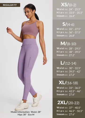 Miniatura 57 de baleaf Leggings con forro polar para mujer, impermeables, pantalones de senderismo de invierno, mallas térmicas para correr, bolsillos