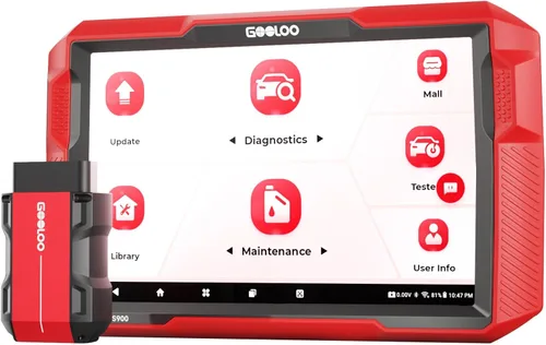 Escáner de diagnóstico GOOLOO DS900 OBD2, herramienta de escaneo bidireccional de sistema completo, escáner Bluetooth 5.0 con pantalla táctil de 8",