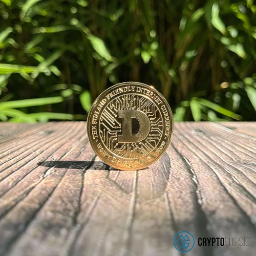 Miniatura 7 de Cryptochips Dogecoin (Doge) Criptomoneda física Criptomoneda conmemorativa que puede HODL