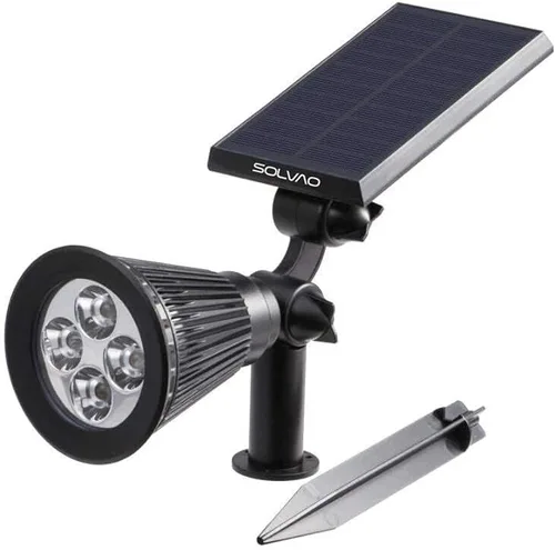 Miniatura 3 de SOLVAO - Paneles de luz solar, Negro, SS40