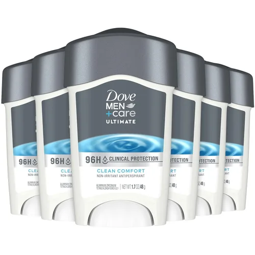 Miniatura 11 de Dove Desodorante para hombres+Care, antitranspirante de protección clínica 96H, Clean Comfort, paquete de 3 – Prescription Strength Protección