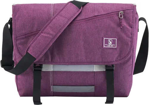 Miniatura 10 de OIWAS Bolsa tipo mensajero para hombre, 15.6 pulgadas, para laptop, bolsa cruzada para hombre, maletín para computadora, grande, trabajo, viajes