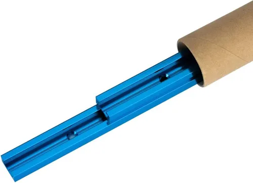 Miniatura 2 de POWERTEC 71484 Kit de perilla de pista en T con perilla de 7 estrellas, pernos roscados 1/4-20 y arandelas, juego de 4 pernos de riel en T
