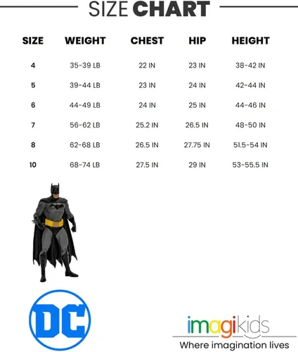 Miniatura 7 de DC Comics Conjunto de sudadera con capucha y pantalones de Batman de la Liga de la Justicia