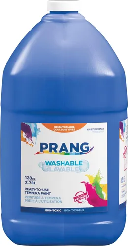 Miniatura 3 de Prang Pintura al témpera lavable lista para usar, galón, azul
