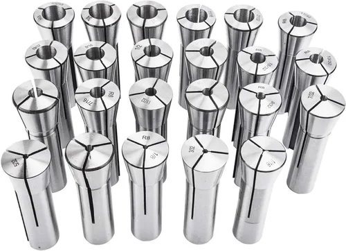 Miniatura 7 de 8MILELAKE Pinzas R8 de precisión de 1/8 "- 7/8", 13 piezas, soporte para portabrocas para Bridgeport .0006