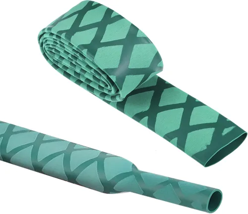 Miniatura 8 de Tubo termorretráctil, rojo (1.181 in x 39 pulgadas), funda antideslizante y aislante para cañas de pescar, raquetas y asas
