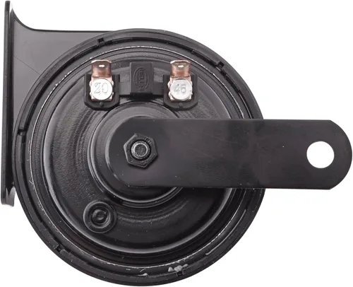 Miniatura 4 de HELLA 940800821 Kit de bocina de trompeta BX negra de 24 V (ajuste universal)