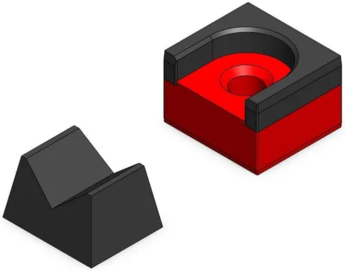 Miniatura 27 de MagAttach Juego de organizador de trinquete (juego de 3 piezas (2 paquetes), Verde/Negro)