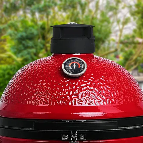 Miniatura 5 de Termómetro de repuesto mejorado para Kamado Joe, medidor de temperatura de parrilla de 3.3 pulgadas de repuesto para accesorios Kamado Joe
