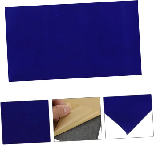 Miniatura 2 de 1pc Present Box Liner Flocado Auto Adhesivo Fleece Joyero DIY Embalaje Paño