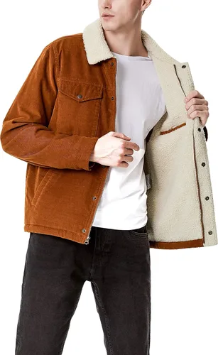Miniatura 6 de Levi's Men's Corduroy Sherpa Trucker Jacket