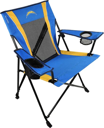 Kijaro Silla Plegable para Fanático Deportivo, 26" L x 35.5" A x 37" Al, Los Angeles Chargers