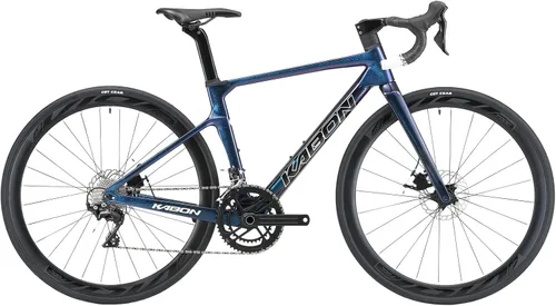 Miniatura 13 de KABON Bicicleta de carretera de carbono completo, 700C marco de fibra de carbono bicicleta de carretera con 105 R7000 22 velocidades freno de disco