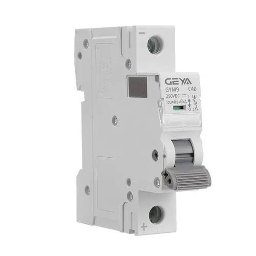 Miniatura 8 de GEYA Mini disyuntor CC, carril DIN 6KA DC MCB (1P 16A 250VDC)