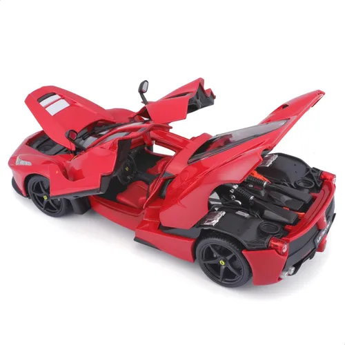 Miniatura 3 de Bburago Vehículo fundido a presión LaFerrari Race and Play a escala 1:18 (los colores pueden variar)