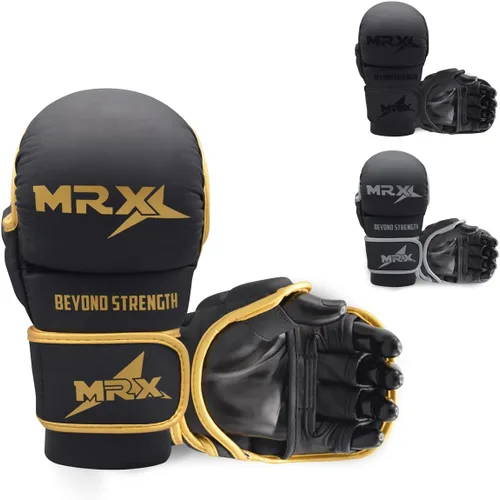 Miniatura 3 de MRX MMA - Guantes de agarre de protección profesional, 7 onzas, Muay Thai, entrenamiento, kickboxing, boxeo, boxeo, boxeo, boxeo, boxeo, boxeo