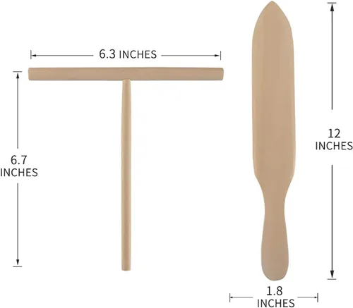 Miniatura 8 de Health and Home Máquina para crepes sin bordes, máquina de crepas de 13 pulgadas y plancha eléctrica, máquina para hacer panqueques antiadherente