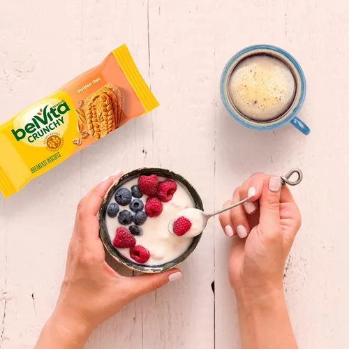 Miniatura 6 de belVita Barras de Desayuno, Avena Dorada, Paquete de Valor, 12 Paquetes (4 Galletas por Paquete)