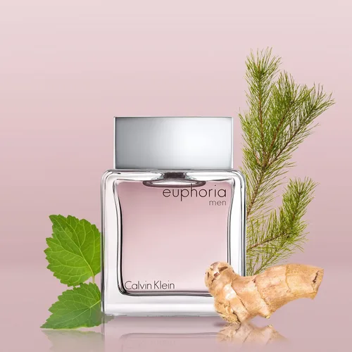 Miniatura 2 de Calvin Klein Euphoria Eau de Toilette – Chypre Men's Cologne – With Notes of Ginger, Black Basil, Patchouli & Amber – Long Lasting Fragrance