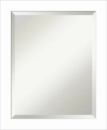 Miniatura 34 de Amanti Art Espejo de pared, espejo de marco de madera blanca lavada para decoración de pared o uso como espejo de baño para sobre el fregadero