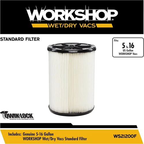Miniatura 2 de Taller mojado/seco VACS de 3 a 4.5-galones. filtro estándar para aspiradora