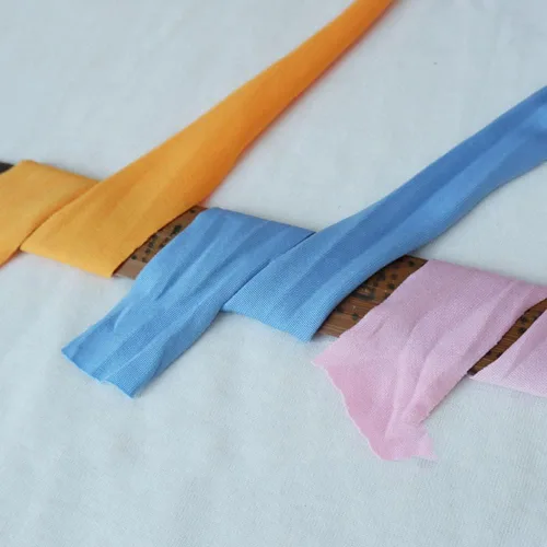 Miniatura 2 de Hilo de camiseta de 130 yardas, tejido de ganchillo de tela de ganchillo, hilo de camiseta de color sólido para principiantes de ganchillo para Negro