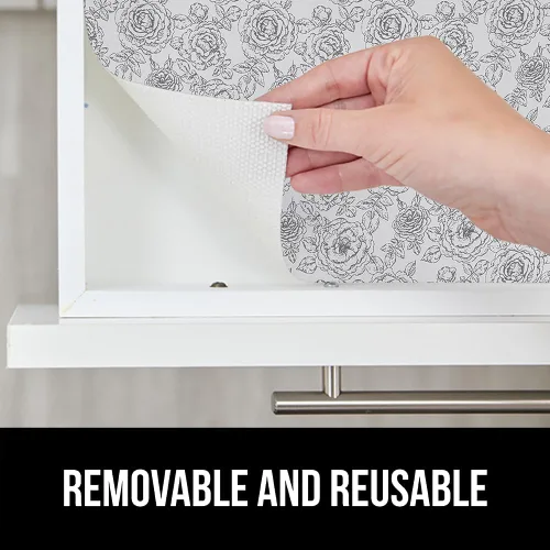 Miniatura 6 de GORILLA GRIP DripGuard - Forro para estantes, protector no adhesivo para cajones y gabinetes de cocina, de plástico con superficie lisa sin BPA