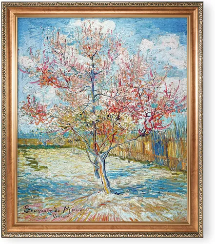 Miniatura 195 de A&T ARTWORK Noche estrellada sobre el Ródano de Vincent Van Gogh. Tamaño del marco: 36 x 30 pulgadas, tamaño de la imagen: 30 x 24 pulgadas