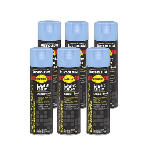 Miniatura 17 de Rust-Oleum V2196838 - Pintura en aerosol de esmalte preventivo de óxido V2100 de alto rendimiento, contenedor de 20 onzas líquidas, relleno de 15