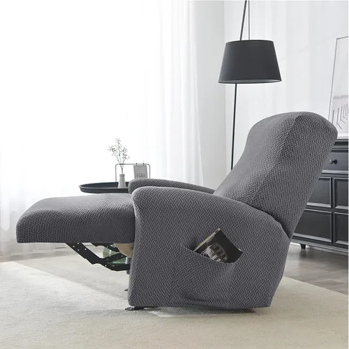 Miniatura 3 de IMYOGI Fundas de sofá de alta elasticidad para sofá reclinable, funda elástica para sofá individual, 1 pieza, protector de muebles, funda de tela