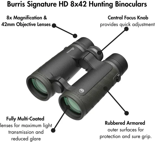 Miniatura 2 de Burris Signature HD - Binoculares de caza 8x42