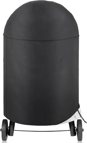 Miniatura 11 de NEXCOVER Funda redonda para parrilla 19.5” de diámetro por 32” de alto, cubierta para barbacoa, cubierta para ahumador, cubierta para barbacoa