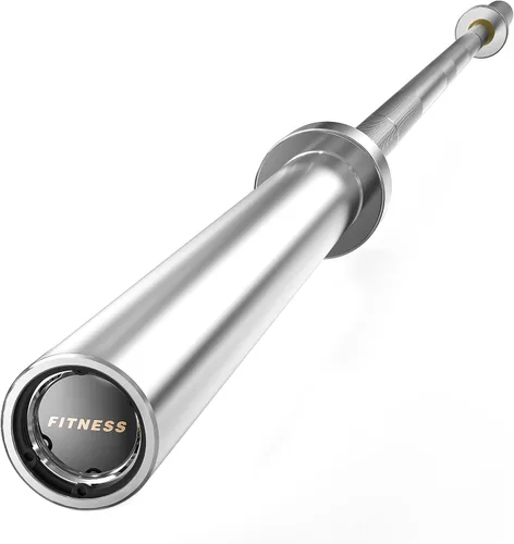 PAPABABE 7FT Olympic Barbell 45 lb Barbell 2 INCH 1000lbs/1500lbs Capacity Olympic Bar with Moderate Knurling For Squats Curls Deadlifts Barra de