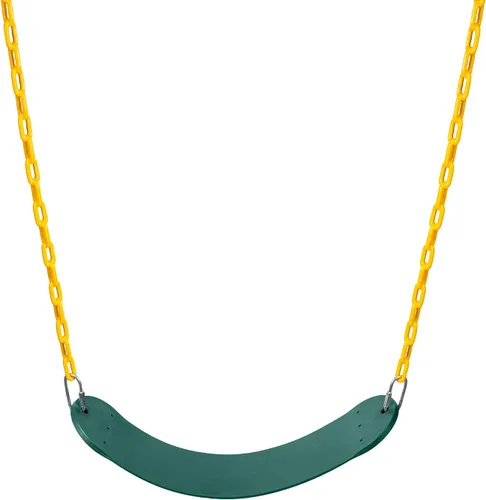Miniatura 2 de Sunnyglade Asientos de columpio resistentes con cadena de 66 pulgadas, accesorios de repuesto con ganchos de presión y correa para colgar, soporte