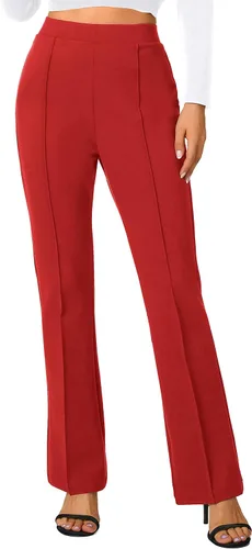 Miniatura 41 de Urban CoCo Pantalones de trabajo elásticos con corte de bota, pantalones de yoga pequeños para oficina casual