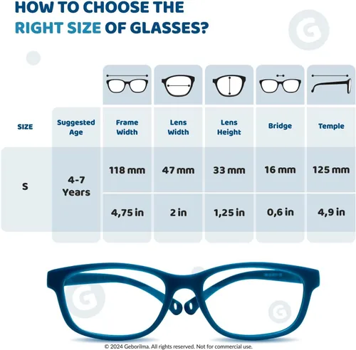 Miniatura 8 de Unbreakable Eyeglasses for Kids Flexible Glasses - Kids Prescription Sports Glasses 4-7 years