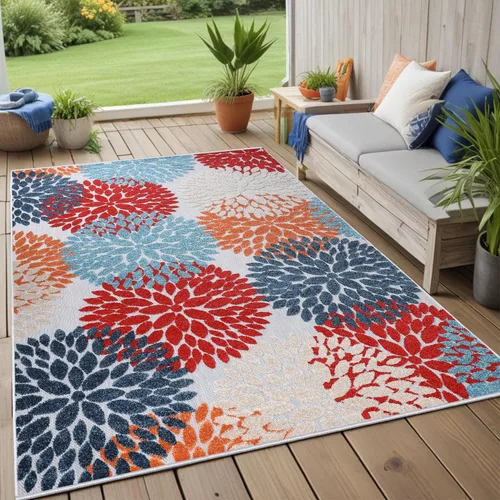 Miniatura 69 de SUPERIOR - Alfombra de interior y exterior, perfecta para patio, dormitorio, cocina, sala de estar, entrada, cuarto de juegos, guardería, cubierta