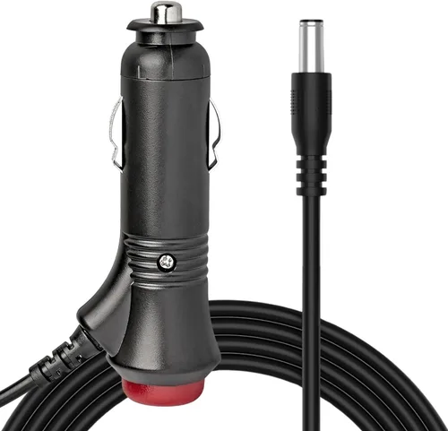Anina Adaptador de cargador de coche de 12 V para asiento de masaje trasero seleccionado Snailax, cable de alimentación, encendedor de cigarrillos,