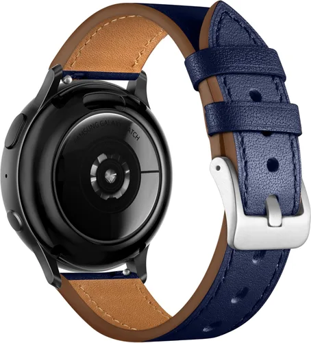 Miniatura 24 de Correa de cuero GEAK compatible con Samsung Galaxy Watch 7 de 40 mm, 44 mm, Galaxy Watch 6 5 4 de 40 mm, 44 mm, Galaxy Watch 6 Classic de 47 mm, 43